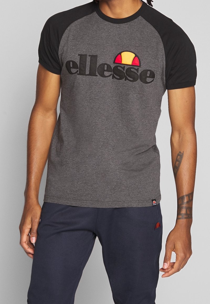 Ellesse Printtipaita - mottled dark grey