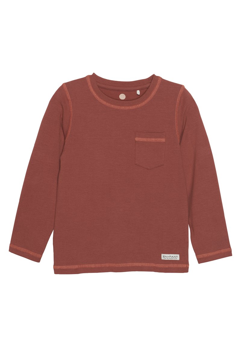 EN FANT ENTSHIRT - Top dugih rukava - henna