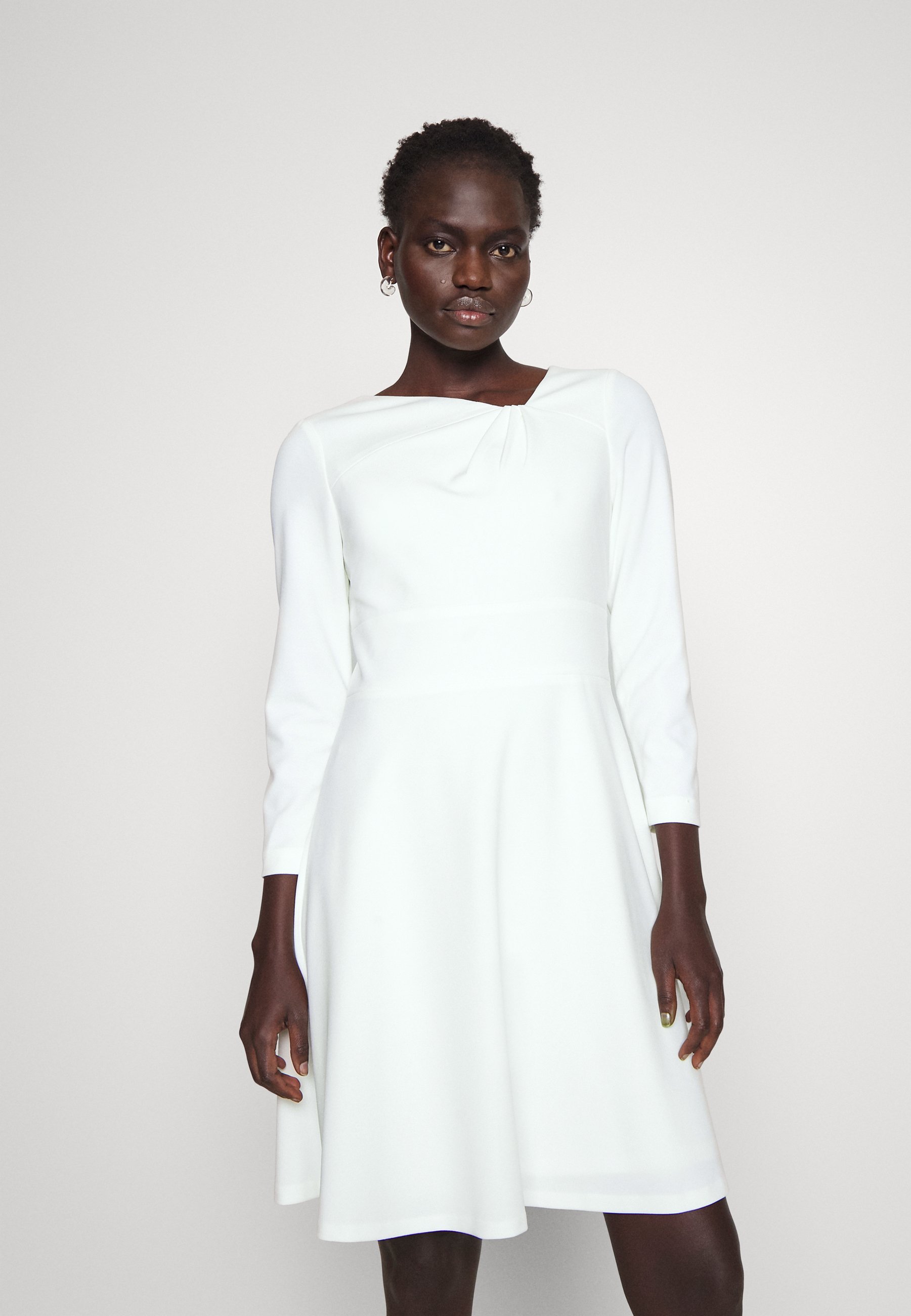 white dress dkny