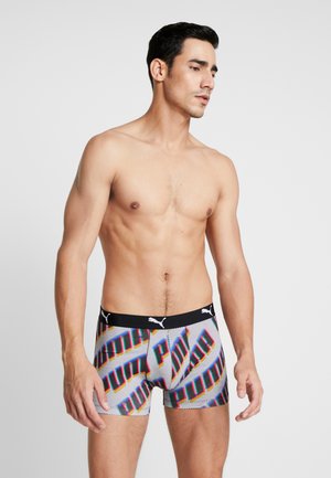 Puma PUMA BASIC BOXER WORDING 2 PACK - Trunks - navy/red