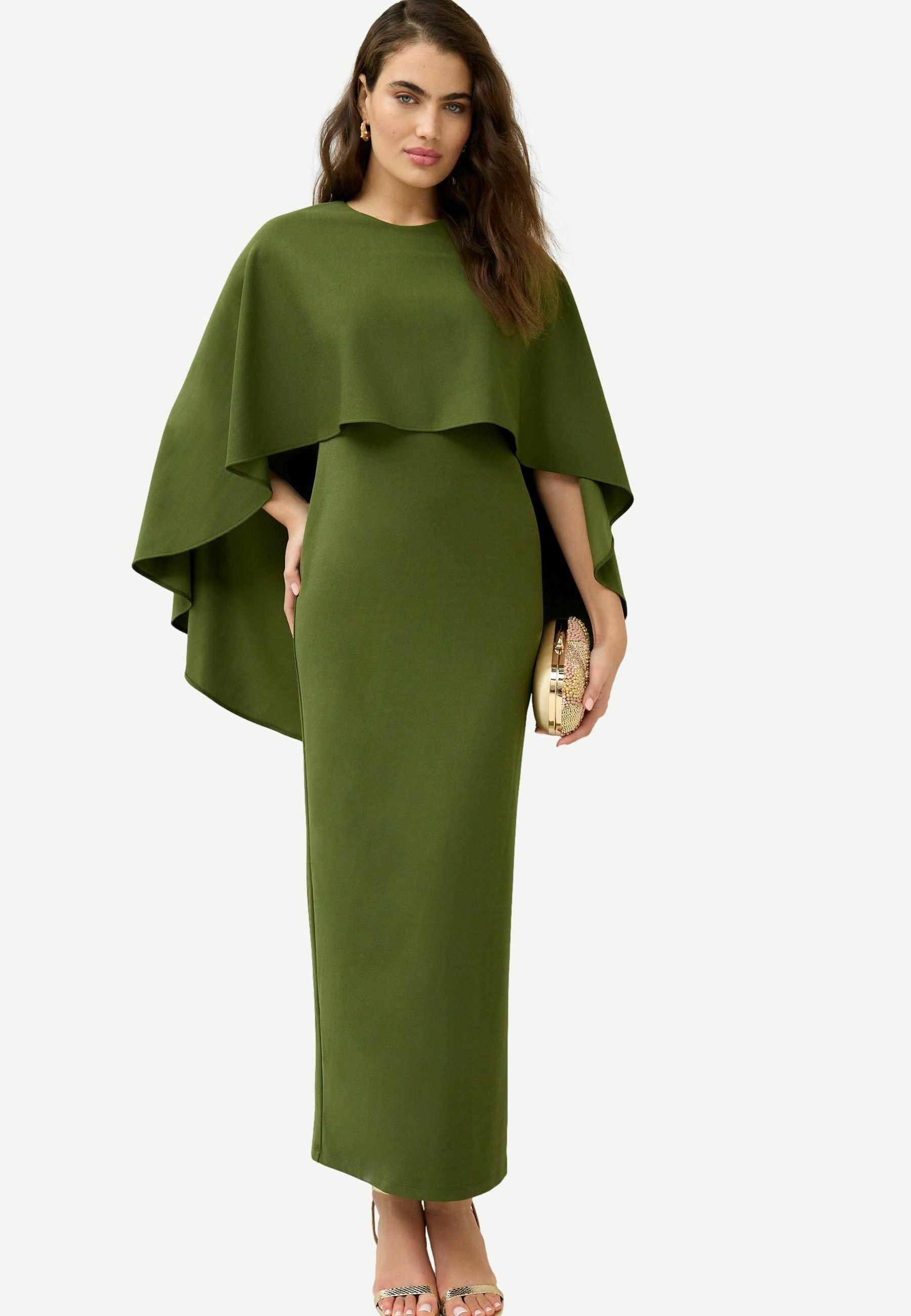 Next DETAIL TALL Maxi dress olive green/green Zalando