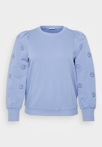 CARFEMME PUFF EMBROIDERY - Φούτερ - tempest