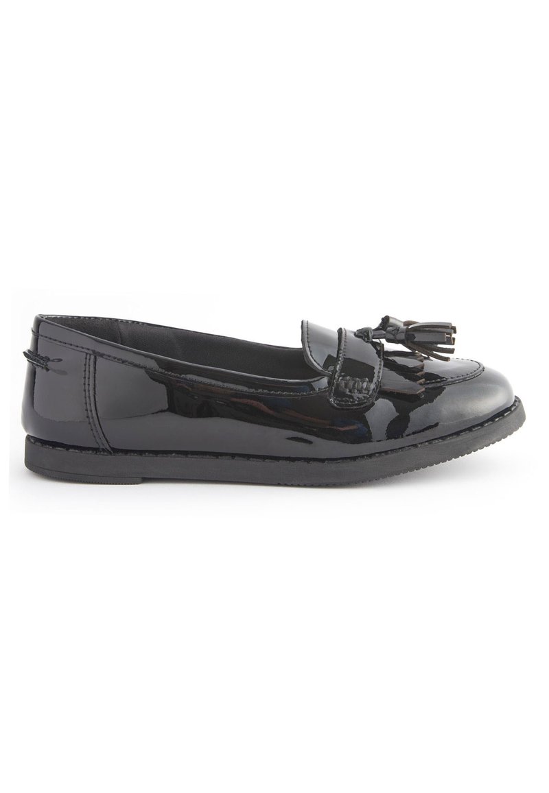 Next - SCHOOL LEATHER TASSEL LOAFERSFIT (F) - Mokasīni - black patent, Palielināt