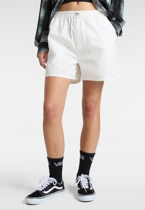 ALICIA BOXER - Pants - white