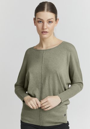 Oxmo OXHERDIS - Strickpullover - seagrass melange