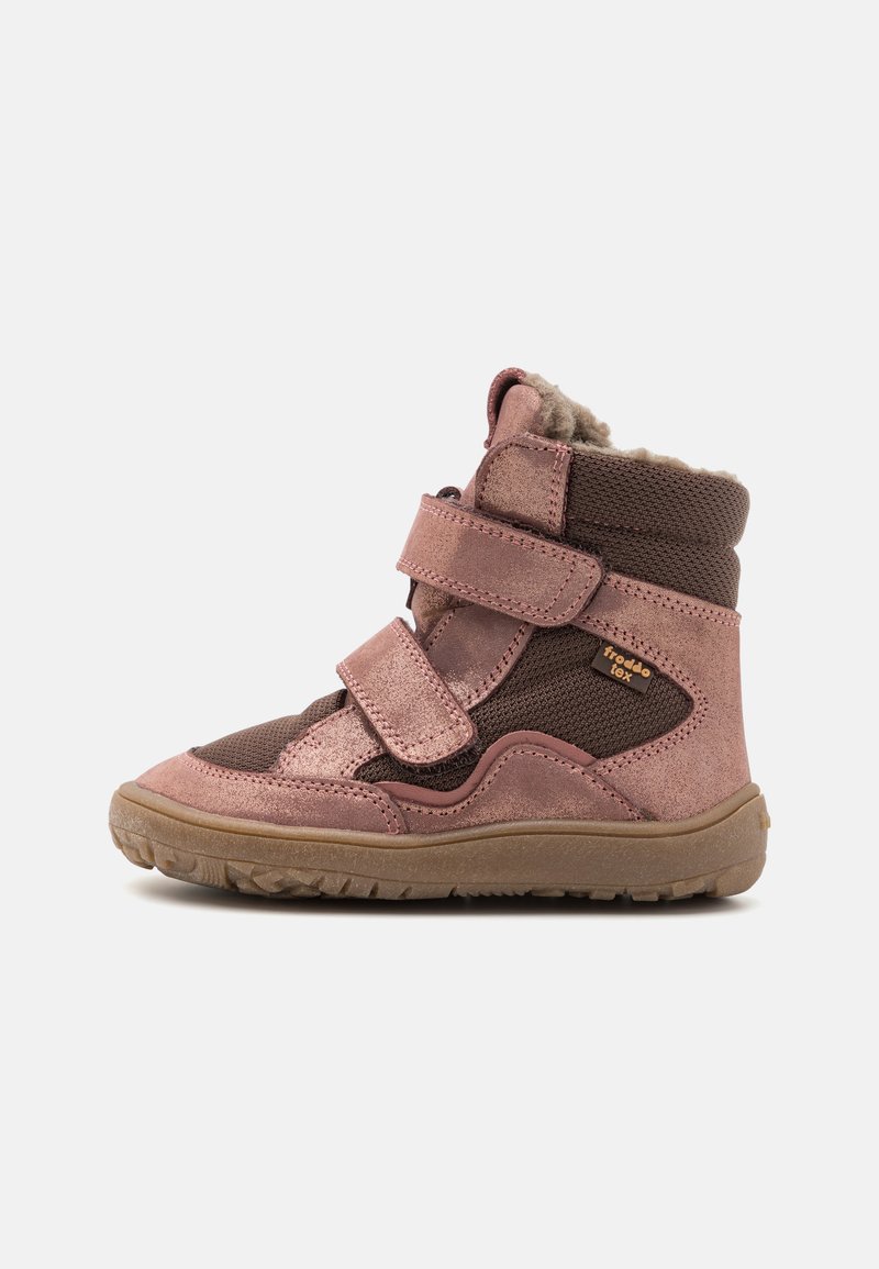 Froddo - BAREFOOT TEX - Bottes de neige - pink/gold, Agrandir