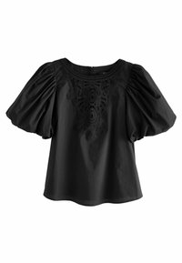 Next CROCHET INSERT PETITE - Bluse - black