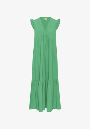 Culture, CUOLENA SLEEVELESS FRILL - Robe de jour - holly green