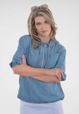 3/4 ARM - Bluse - blue denim