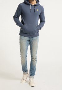 Schmuddelwedda Jersey con capucha - blue