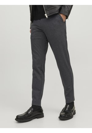 Chinos - mottled dark grey