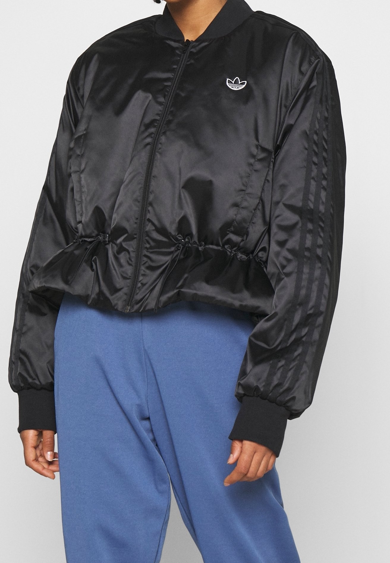 adidas Originals Bomber Jacket - black - (Pre-owned) - Zalando