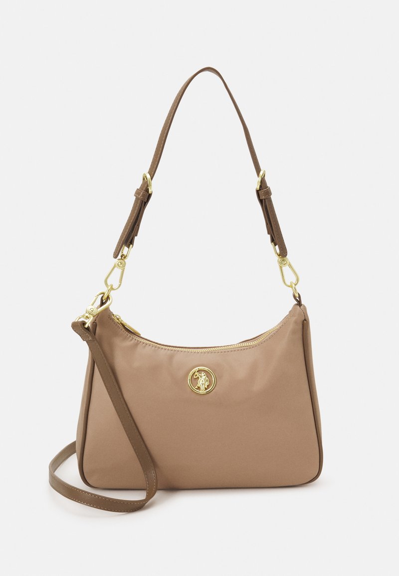 U.S. Polo Assn. HOUSTON S HOBO Handbag light taupe/taupe Zalando.ie
