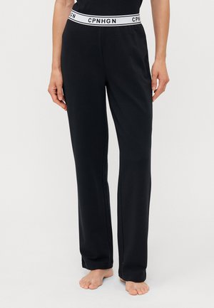 WIDE PANTS - Pantaloni del pigiama - black