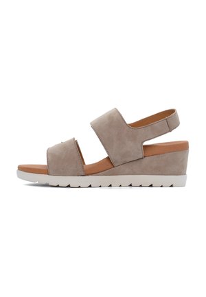 Wedge sandals - beige