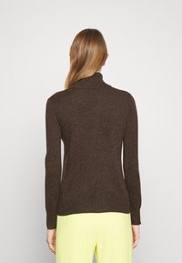 pure cashmere TURTLENECK - Camisola - cocoa brown