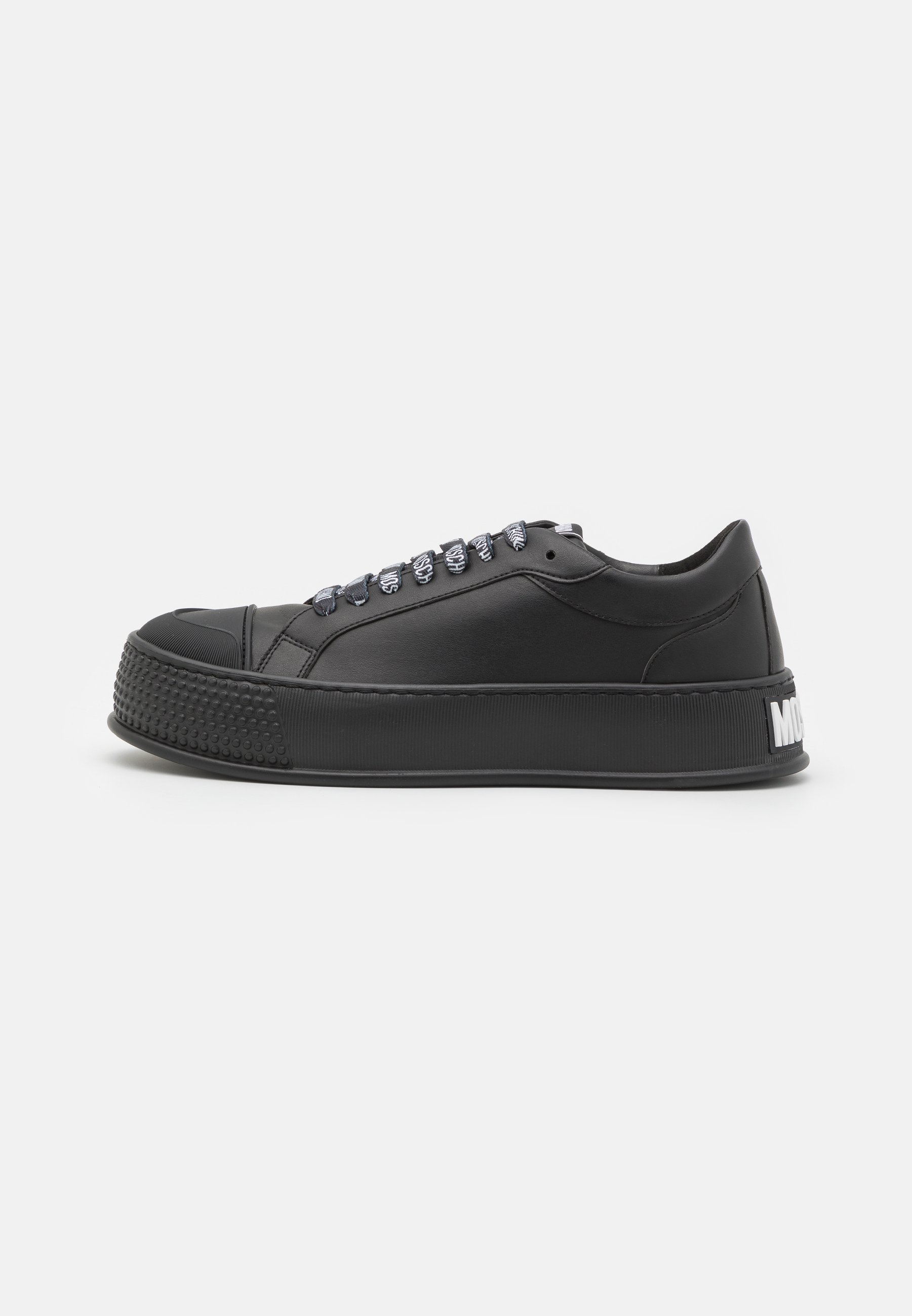 【関税込み】Moschino ブラック Bumps & Stripes スニーカー MOSCHINO BUMPS STRIPES - Trainers - black - Zalando.co.uk