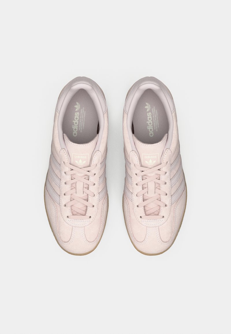 adidas gazelle silver green womens adidas Handball Spezial Shoes - Women's - Clear Pink / Arctic Night / Gum main image 0