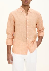 Oscar Jacobson REG FIT BD SIGNATURE - Overhemd - gamma orange
