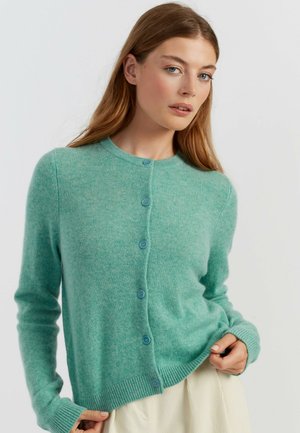 Vest - spearmint melange