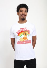 Henry Tiger MY LITTLE PONY APPLEJACK COSTUME - T-shirts print - white