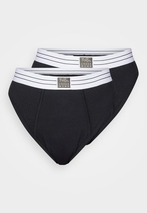 CORE ORIGINAL BRIEF 2 PACK - Chilot - black/light grey