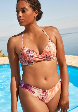 STANDARD - Bikinio apatinė dalis - rust floral