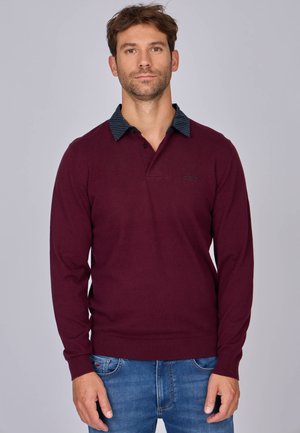 Polo - bordeaux