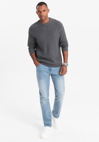 Ombre Jeans a sigaretta - light blue