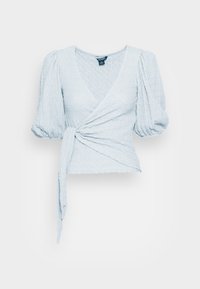 Não selecionado, blue dusty light