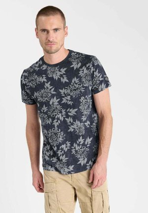 Le Temps Des Cerises TEE MARZO - T-shirt print - bleu