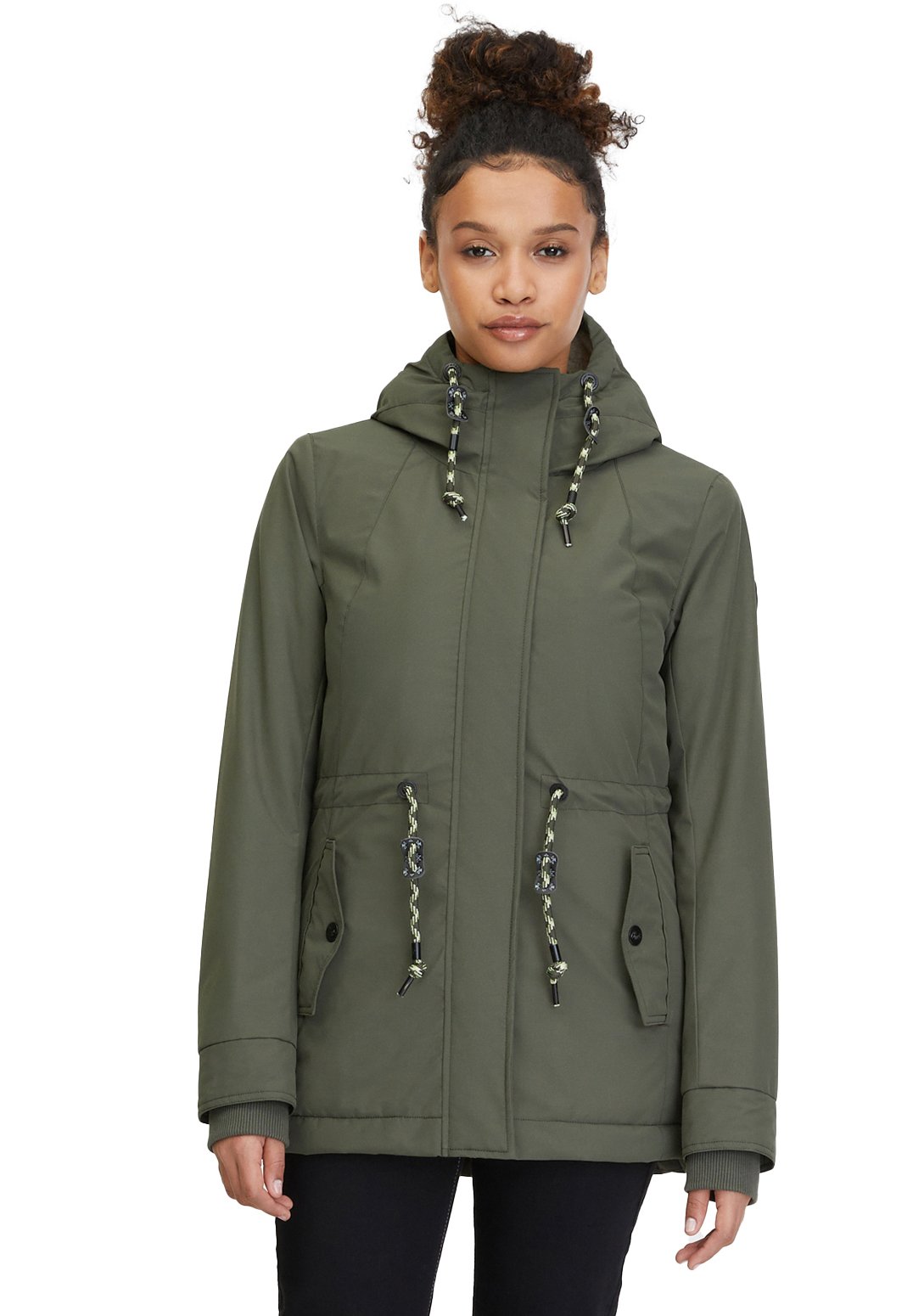 Ragwear MONADIS WARM - Winter coat - dark olive/olive - Zalando