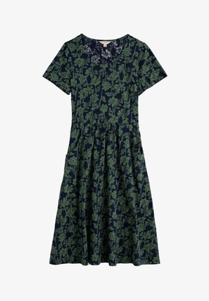 Seasalt Cornwall, SEASALT CORNWALL ENOR DRESS - T-särkkleit - green - cosmos stems maritime
