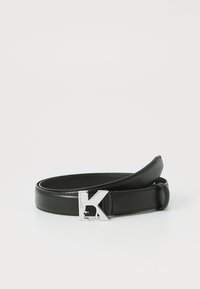 LOGO BELT UNISEX - Riem - black