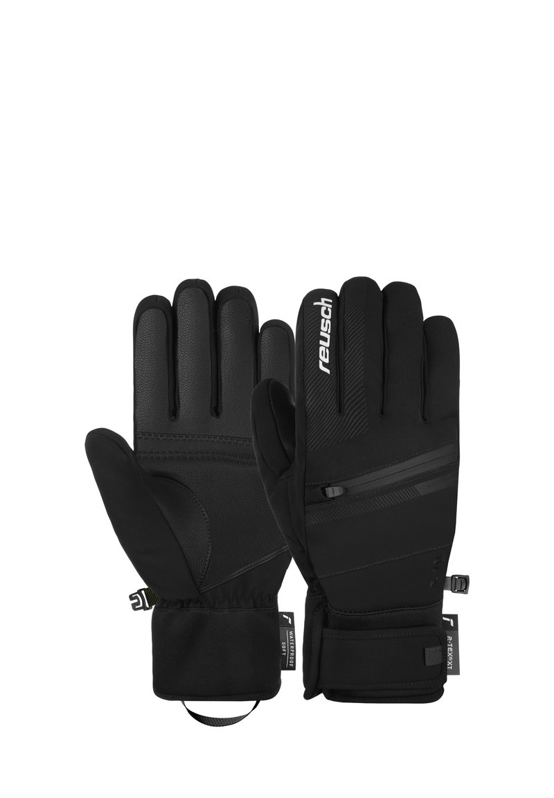 Reusch FINGER STEVE R-TEX® XT - Fingerhandschuh - black white