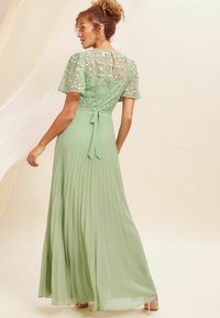 Love & Roses Maxiklänning - sage green