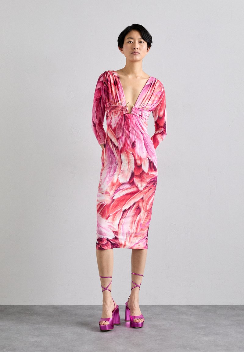 Roberto Cavalli Džersejové šaty - red