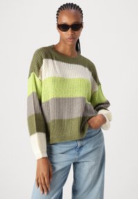 JDY JDYBADUT PULLOVER - Trui - winter moss