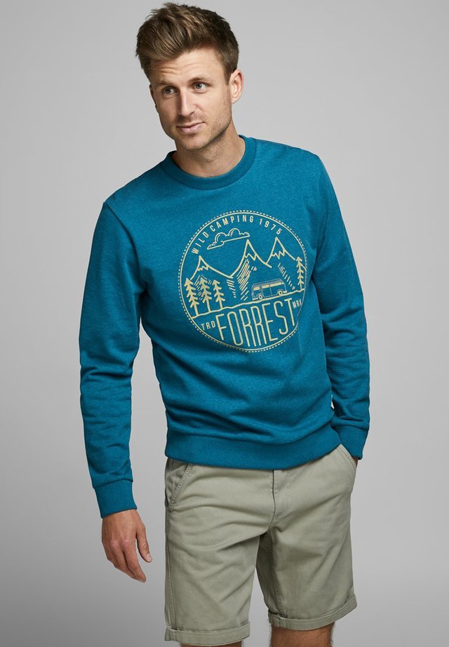 Sweatshirt - moroccan blue