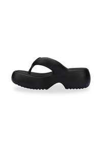 FREE FUZZY - Sandales tongs - black