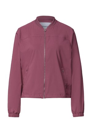 Street One, LANGARM BLOUSON MIT ZIPPER - Blouson Bomber - dark clouded blush