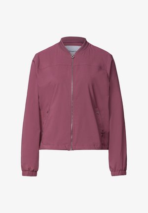 Street One, LANGARM BLOUSON MIT ZIPPER - Giubbotto Bomber - dark clouded blush