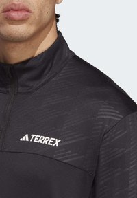 Adidas Terrex TERREX MULTI HALF ZIP LONGSLEEVE TEE - T-shirt à manches longues - black