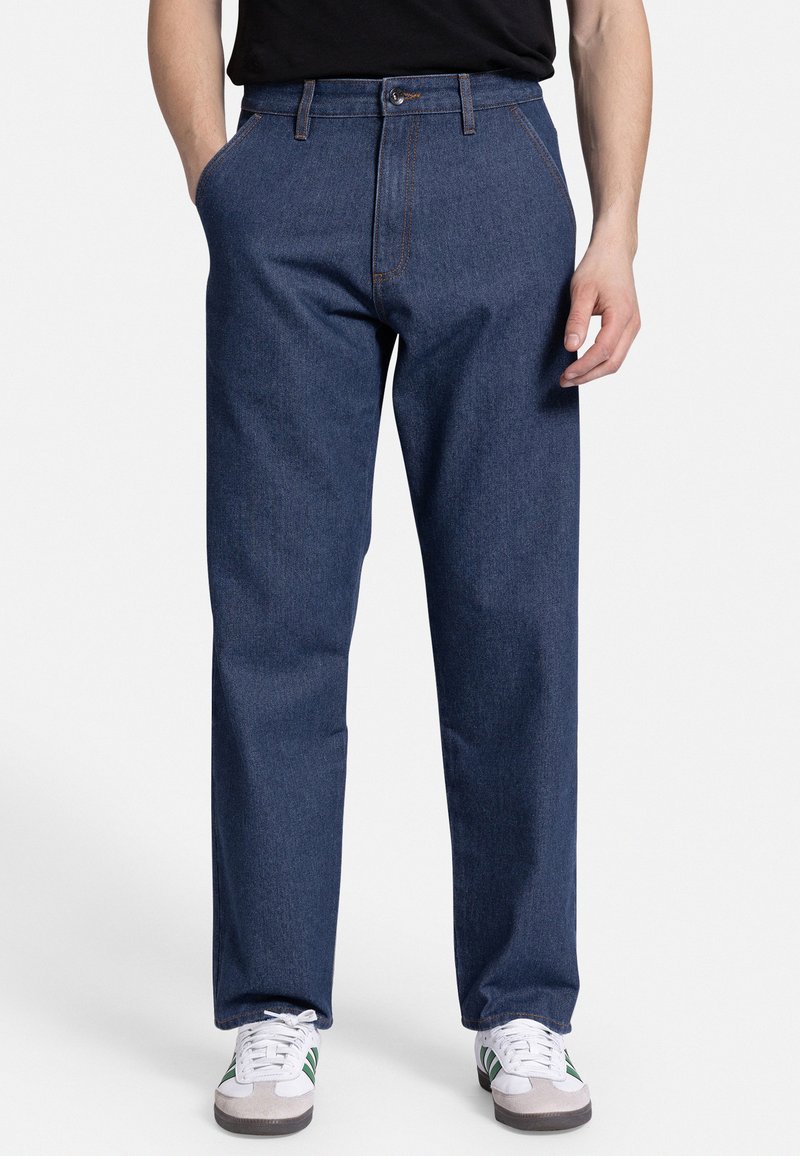 Redefined Rebel ASHER - Relaxed fit jeans - deep indigo