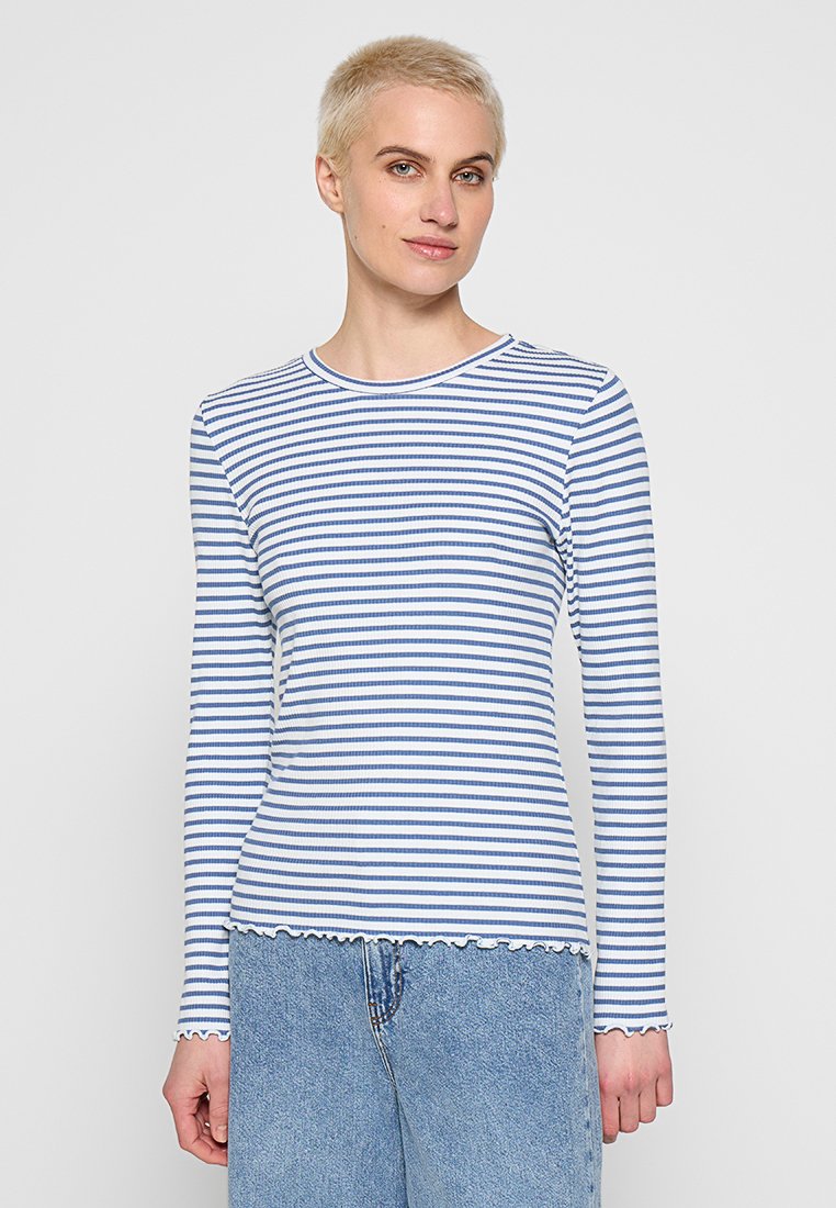 Selected Femme Longsleeve blauw Selected Femme Longsleeve blauw