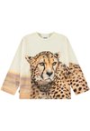ROLLO - Tops ar garām piedurknēm - big cheetah light
