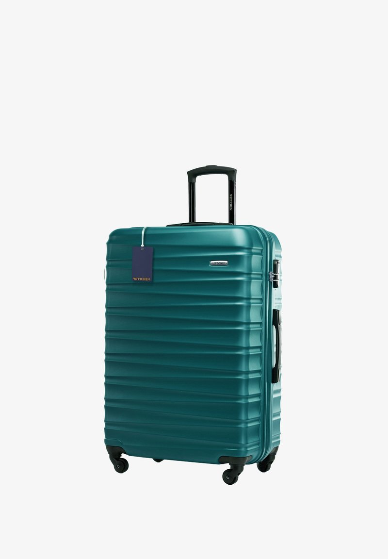 WITTCHEN LARGE SUITCASE WITH LUGGAGE TAG - Zavazadlo - green