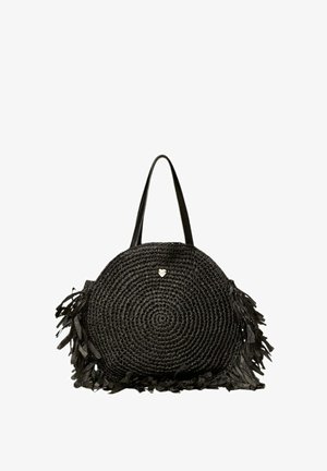 TWINSET, BORSA SHOPPER TONDA - Shopping bag - nero