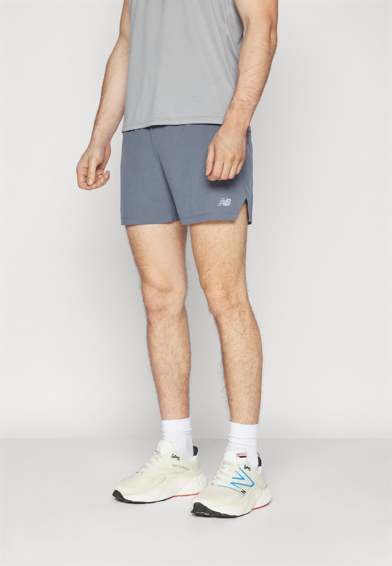 New Balance SHORT  - Sportiniai šortai - graphite