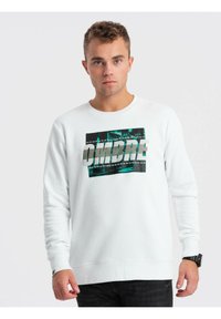 Ombre - Sweatshirt - white Thumbnail-Bild 1